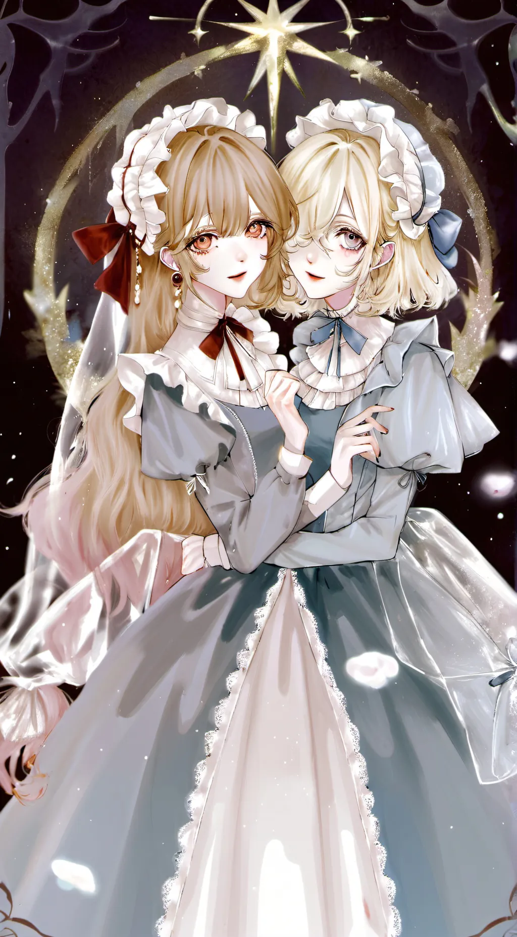 ai character: Kami and kirumi background