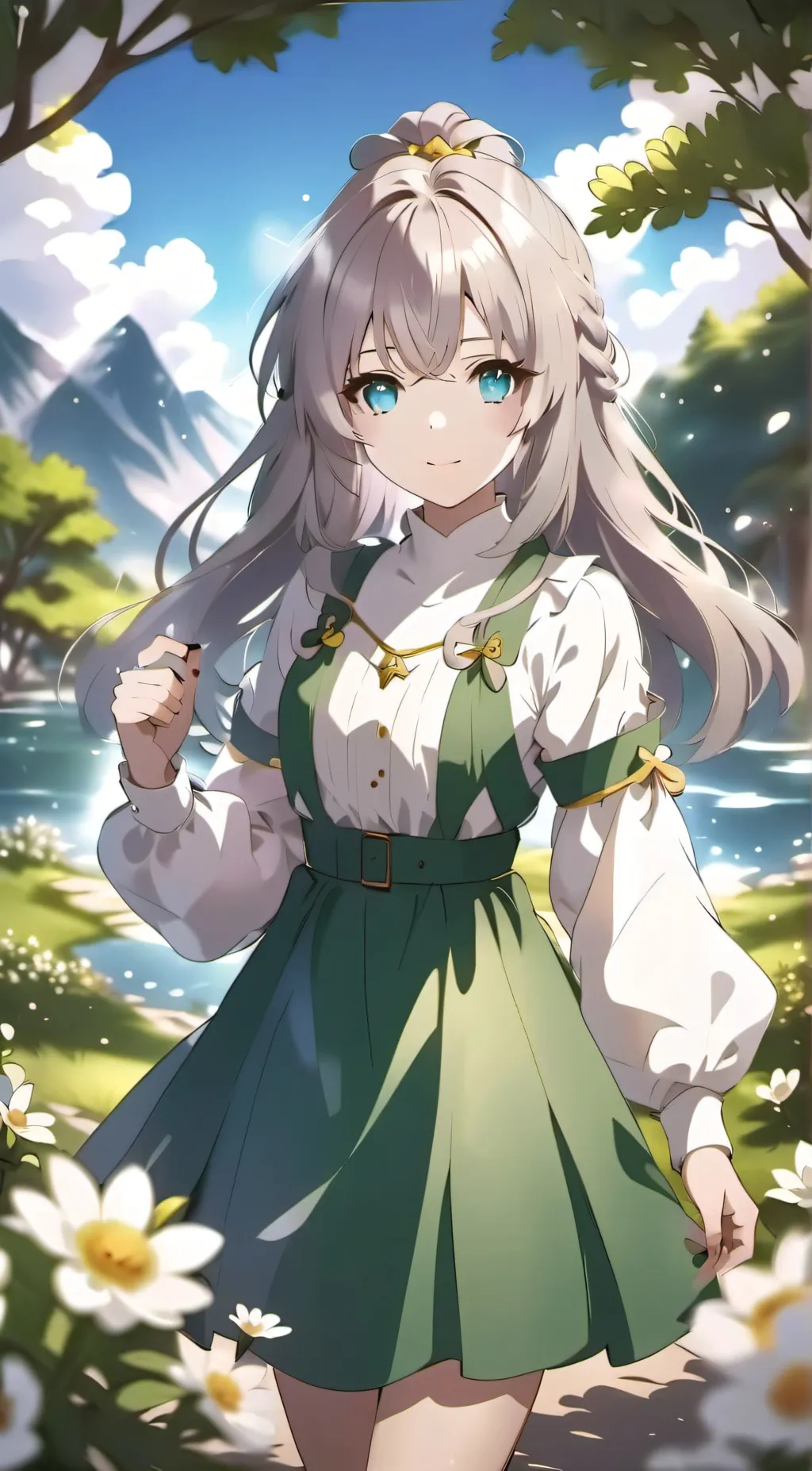 ai character: UwU girl background