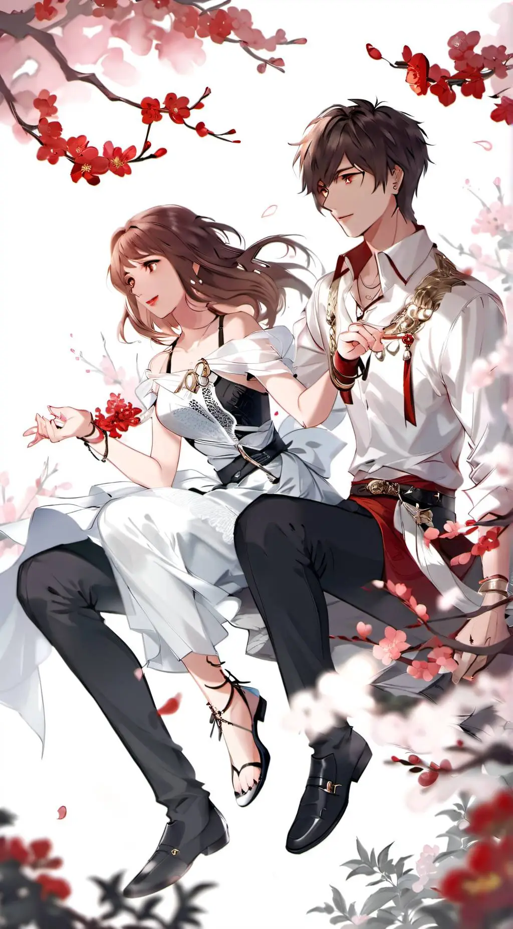 ai character: liam and layla background