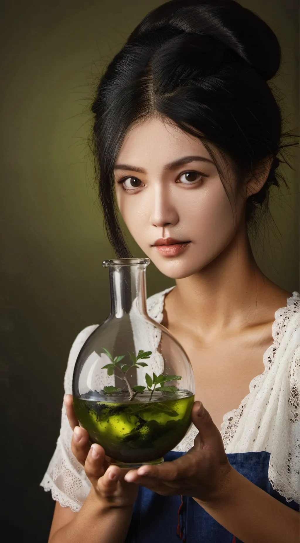ai character: SC serum background