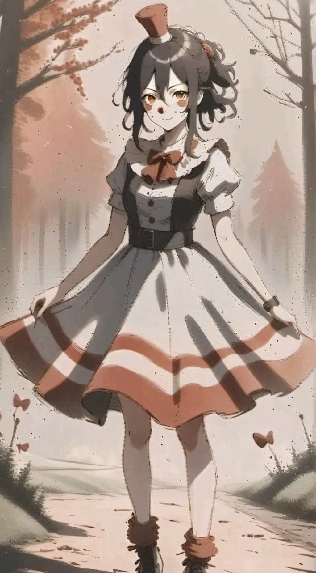ai character: ayano alshi   background