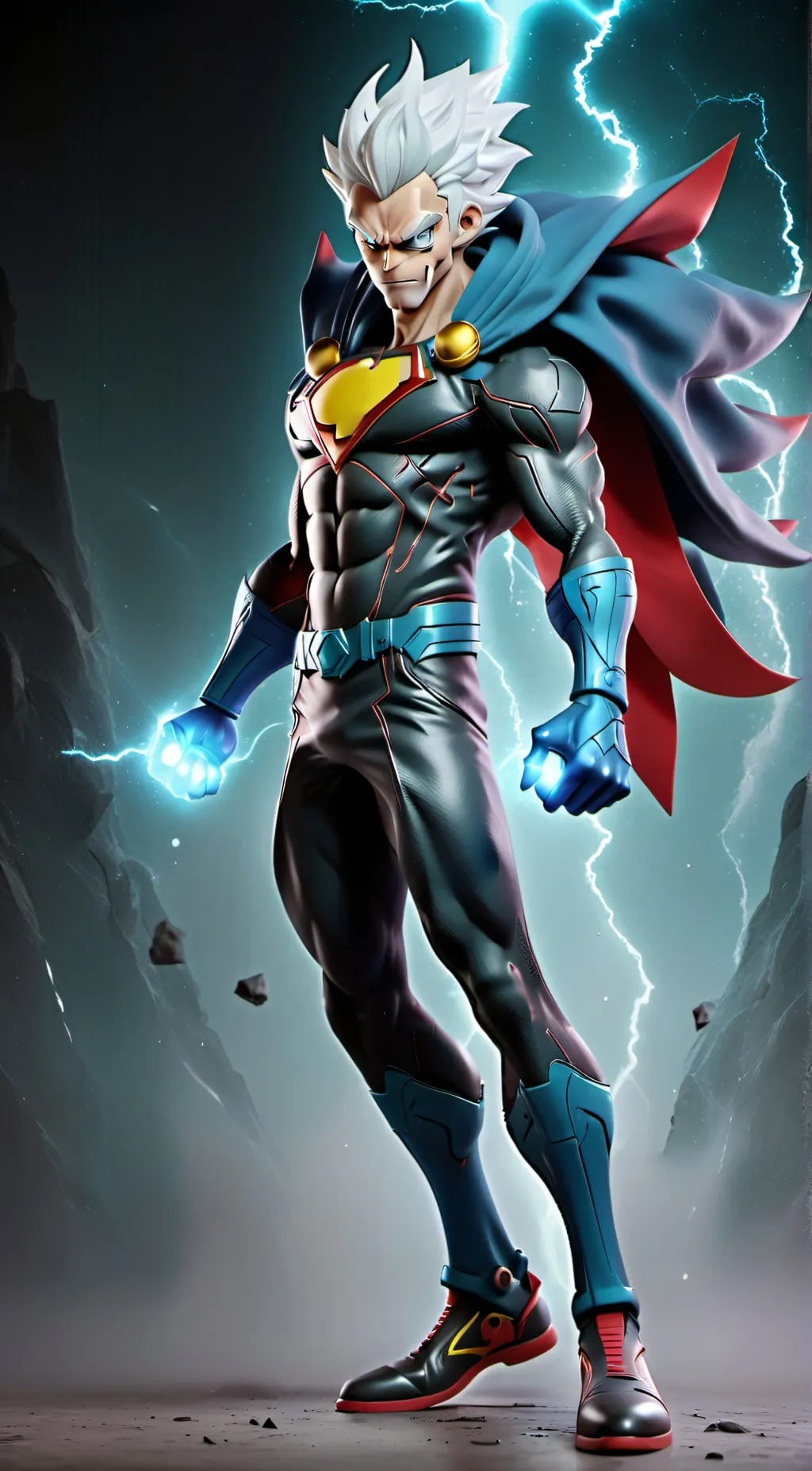 ai character: Pop Pop  background