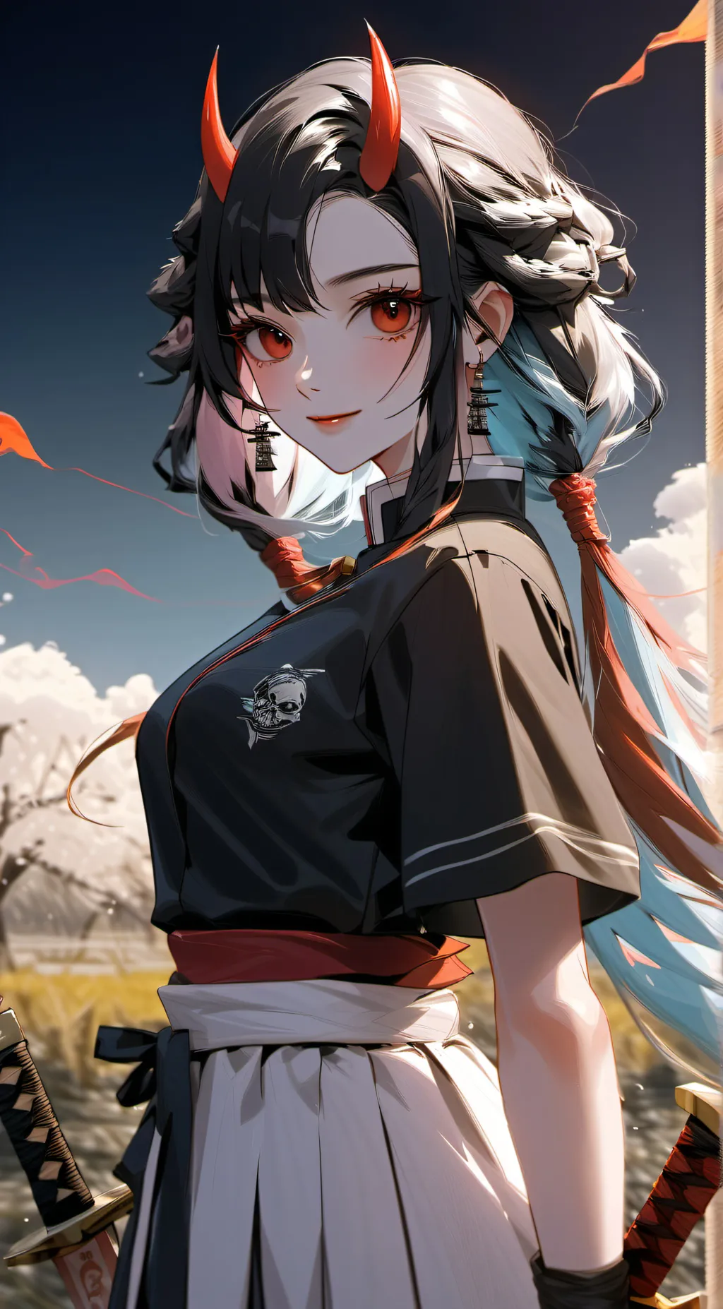 ai character: hashiras  background