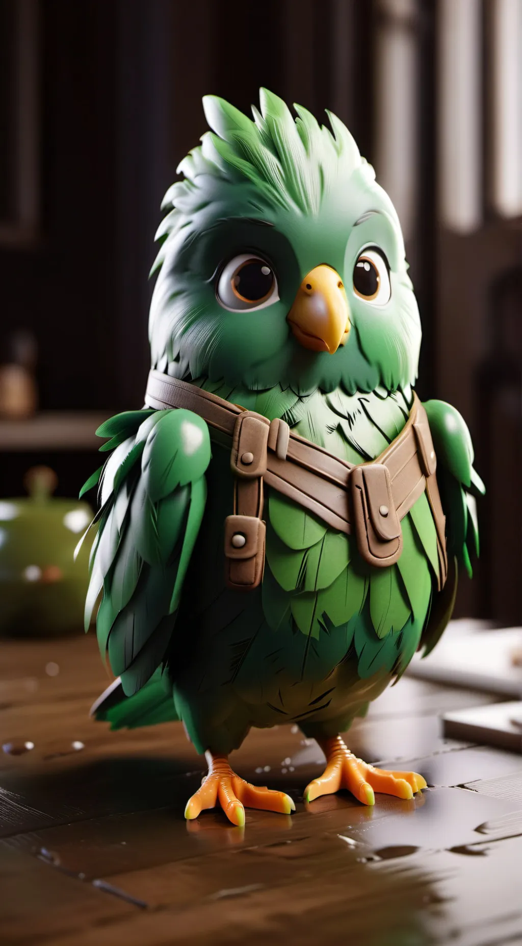 ai character: Duolingo background