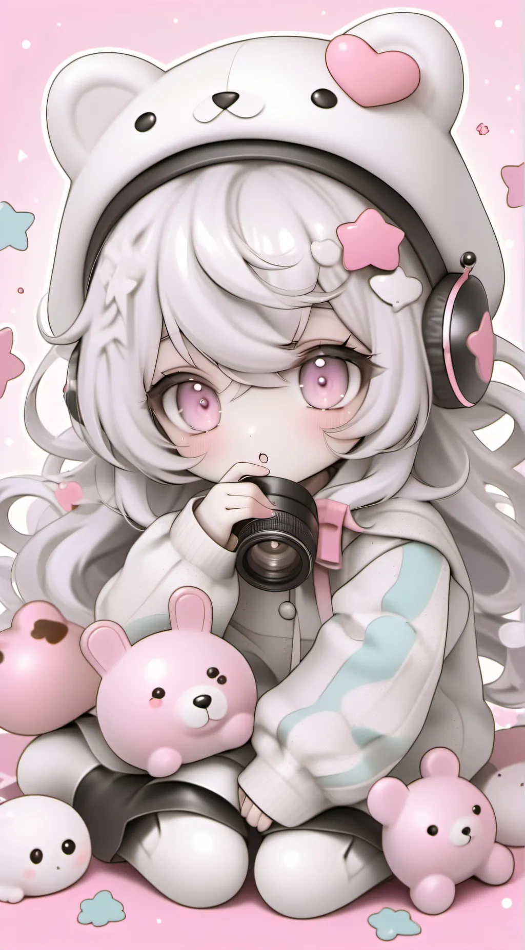 ai character: Lilly background
