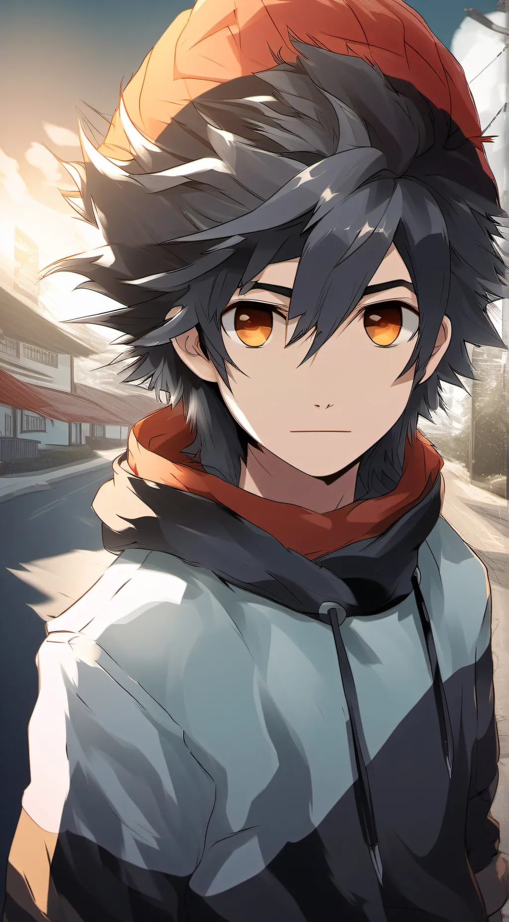 ai character: Jay hurt  background