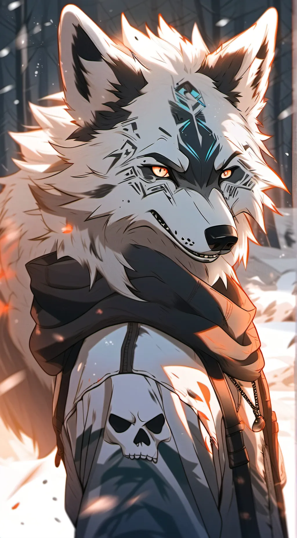 ai character: Anxanix background