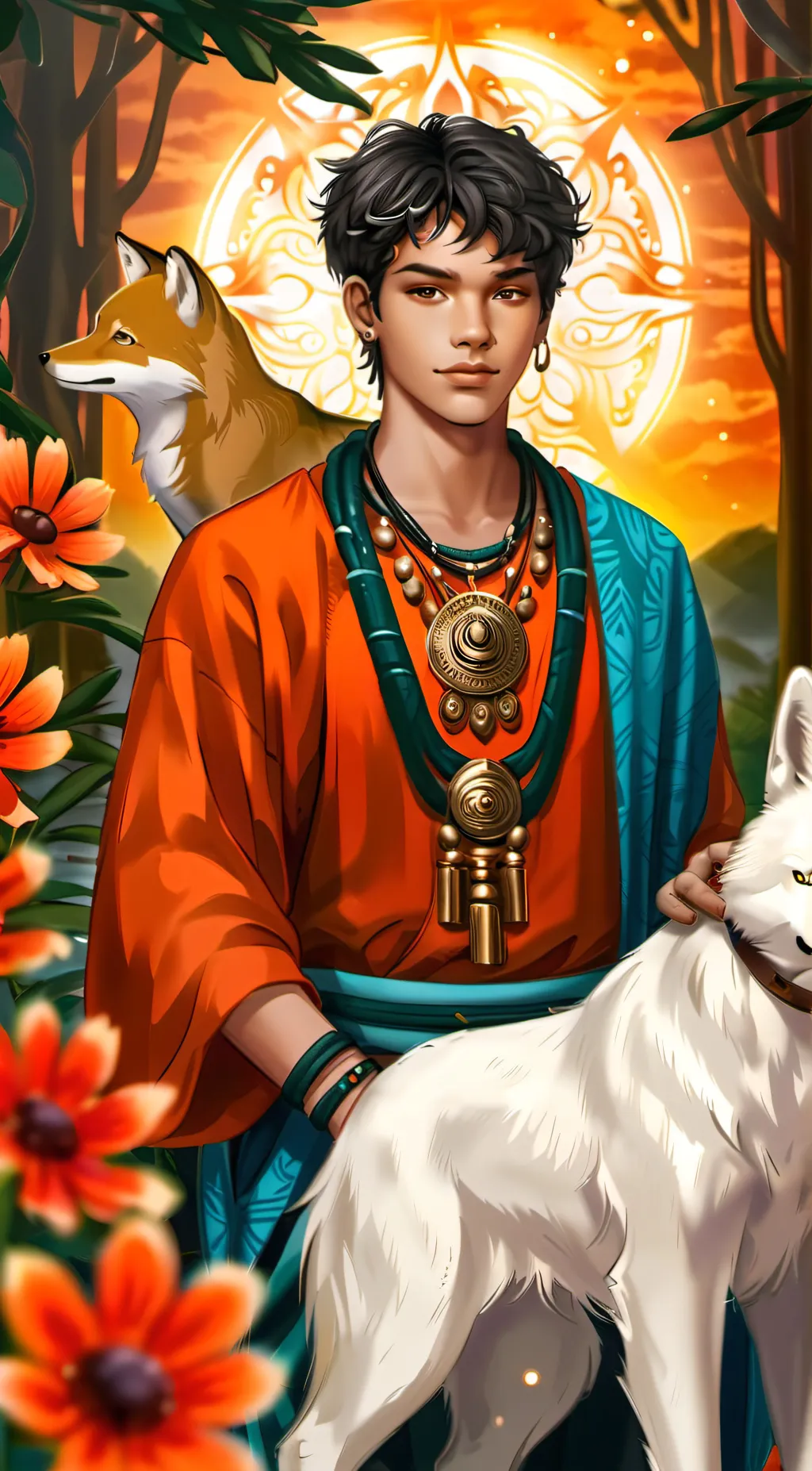 ai character: Šunğíla background