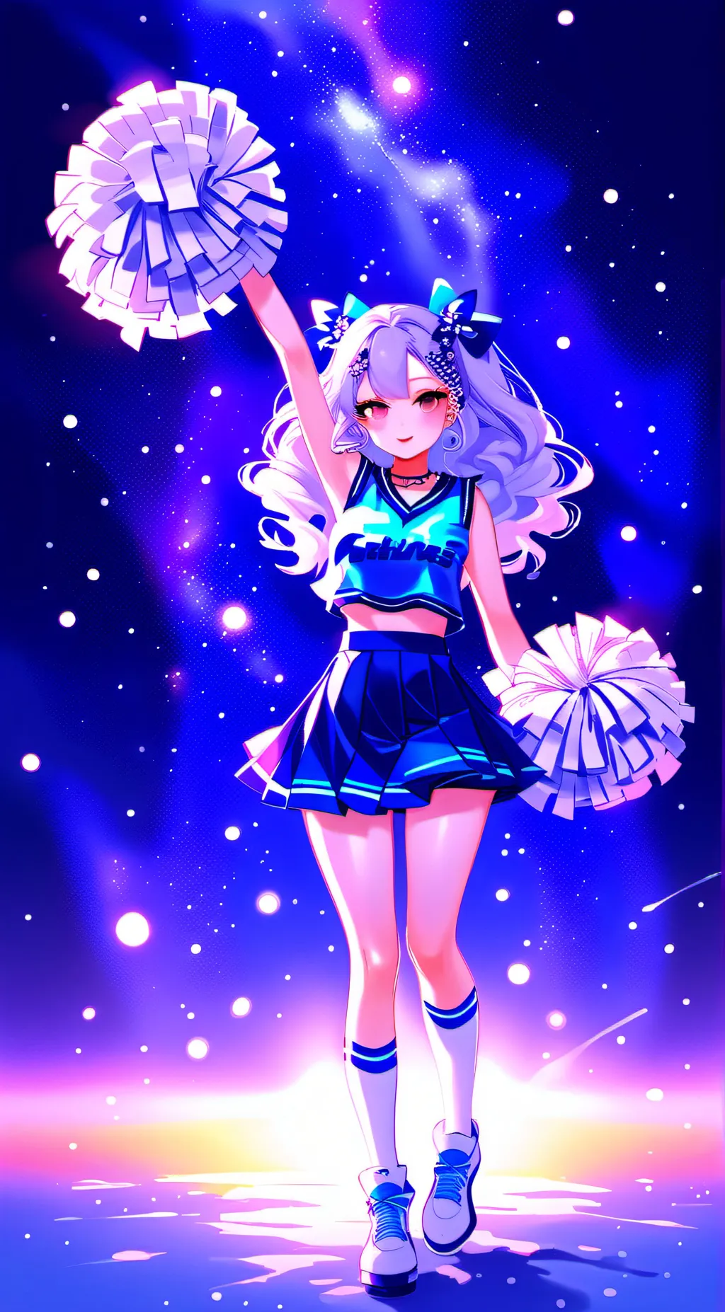 ai character: Sandy background