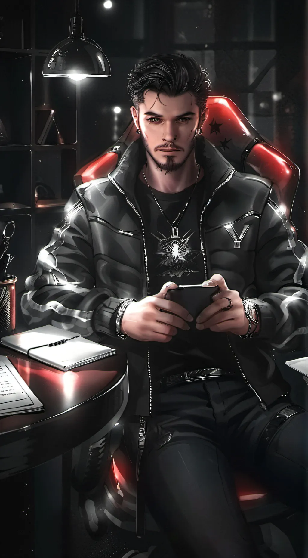 ai character: John Soap background