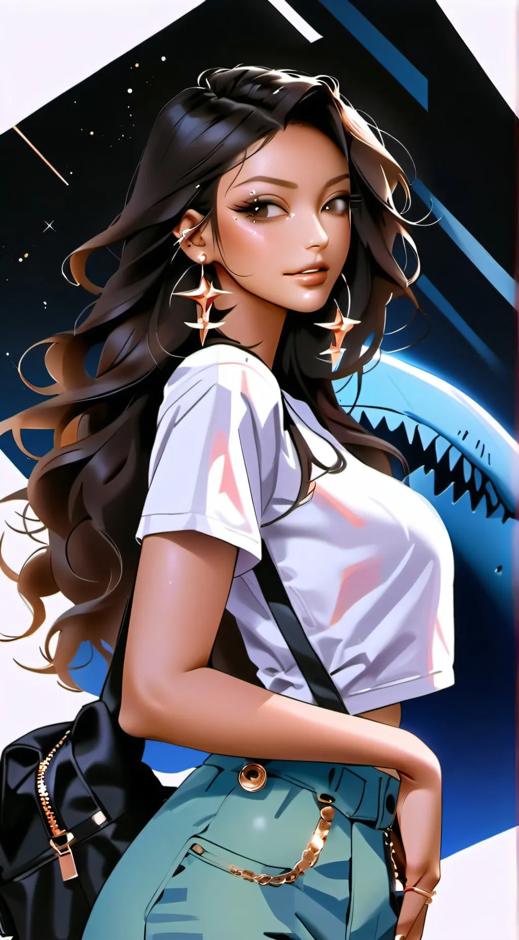 ai character: Biancą Nicreã background