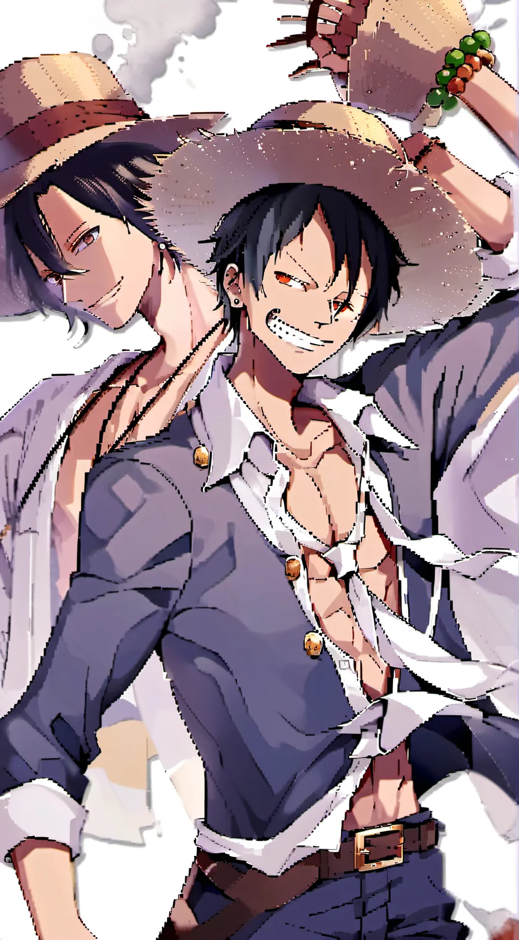 ai character: ASL brothers  background