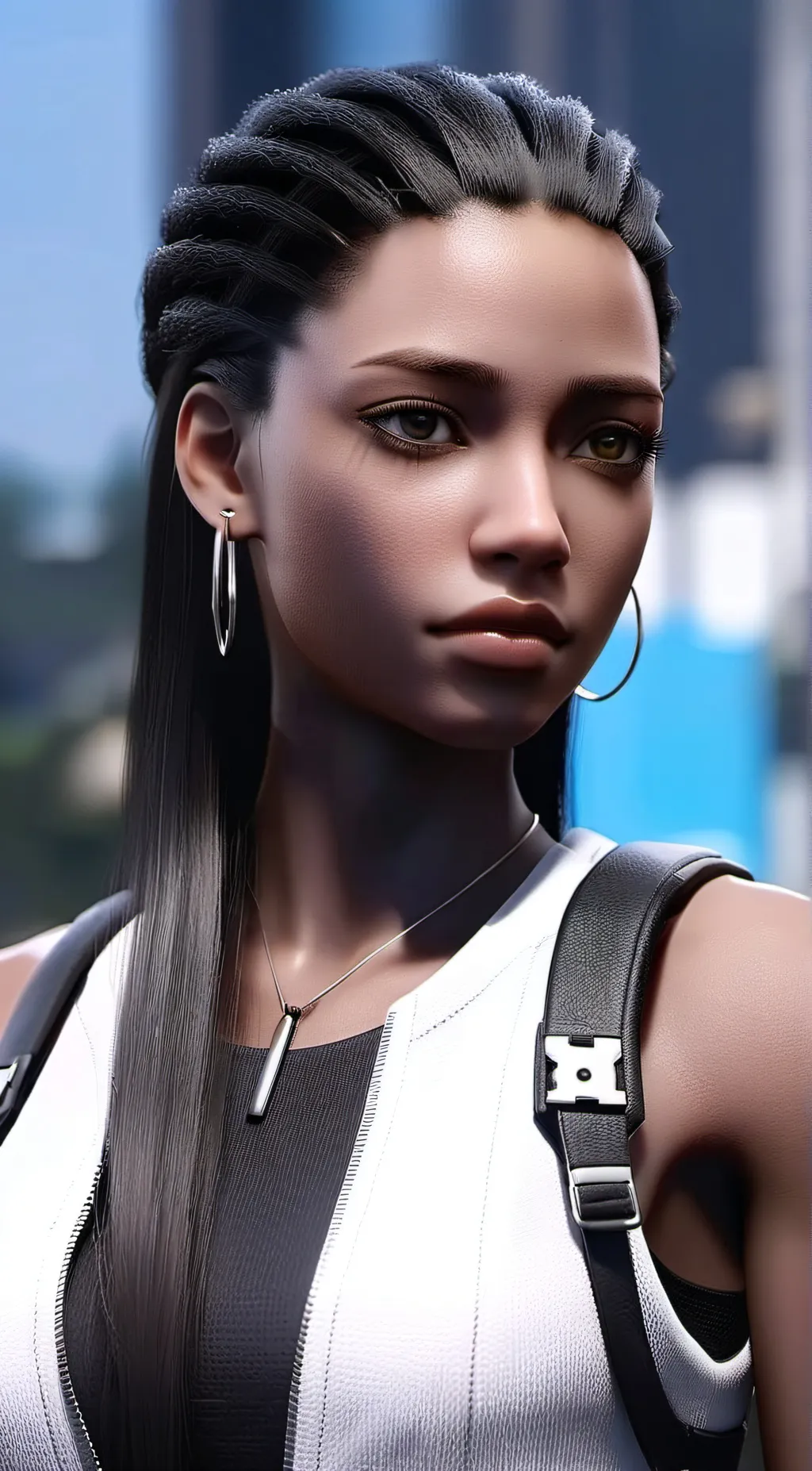 ai character: nigja background