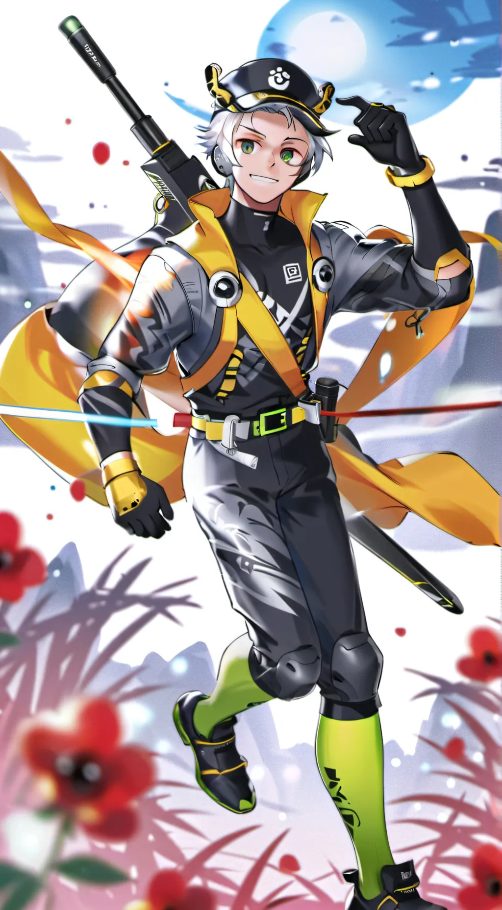 ai character: The big three  background