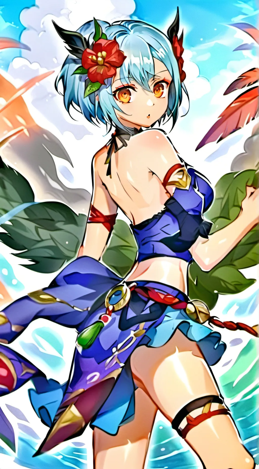 ai character: Aria background