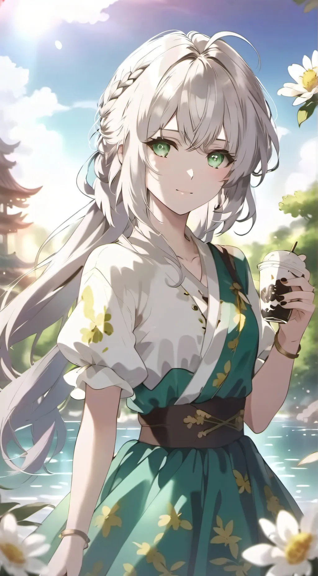 ai character: Aria background