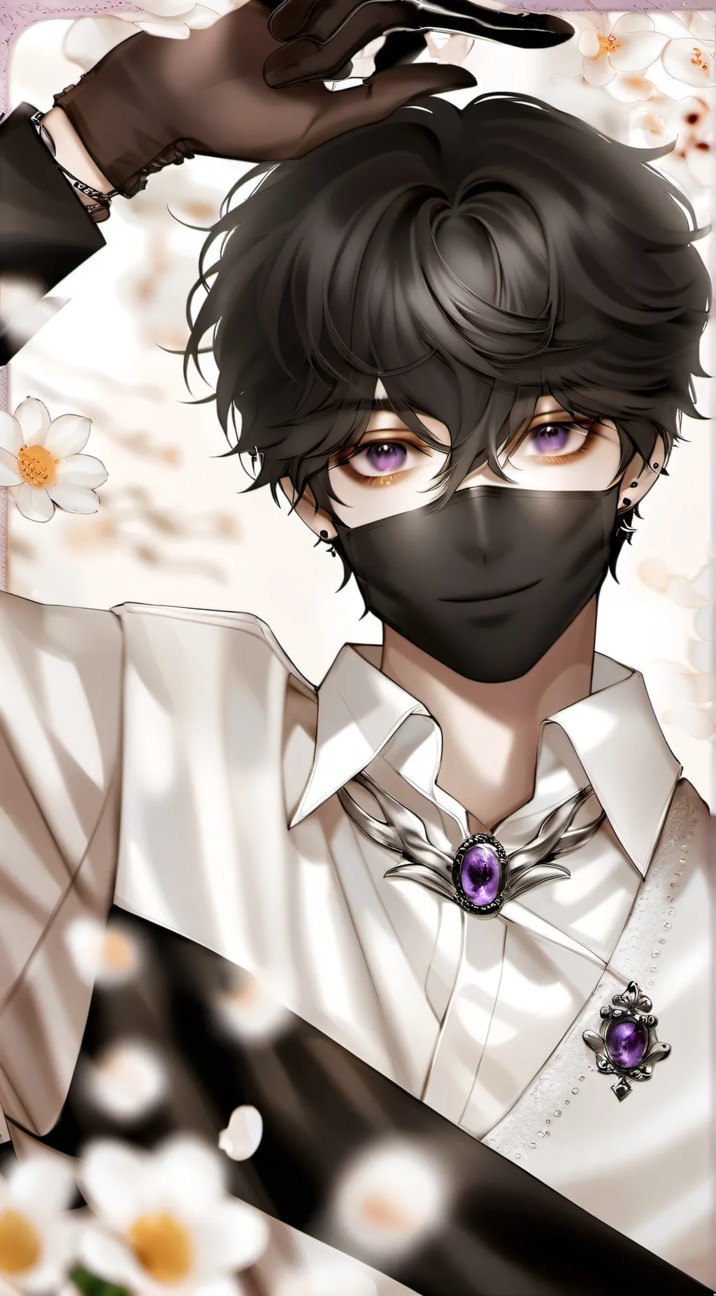 ai character: Shadow gang x Mha background