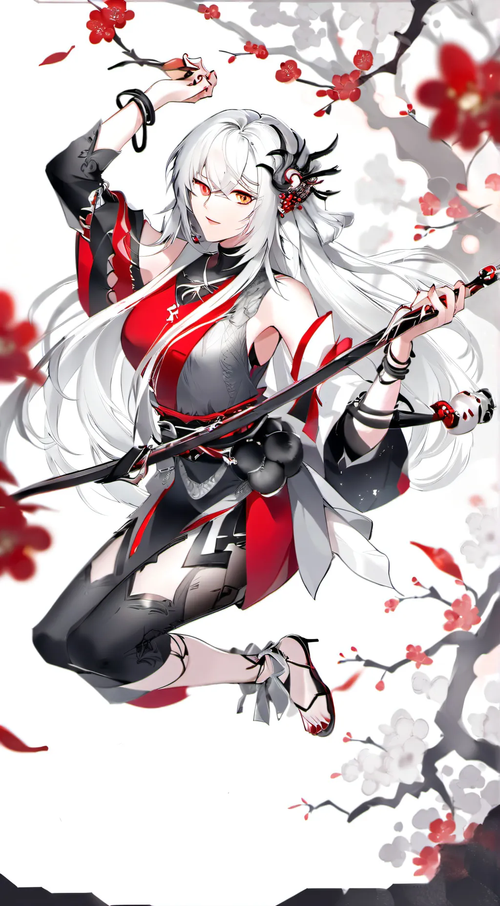 ai character: flamingo background