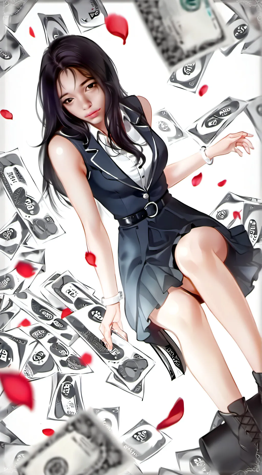 ai character: ally background