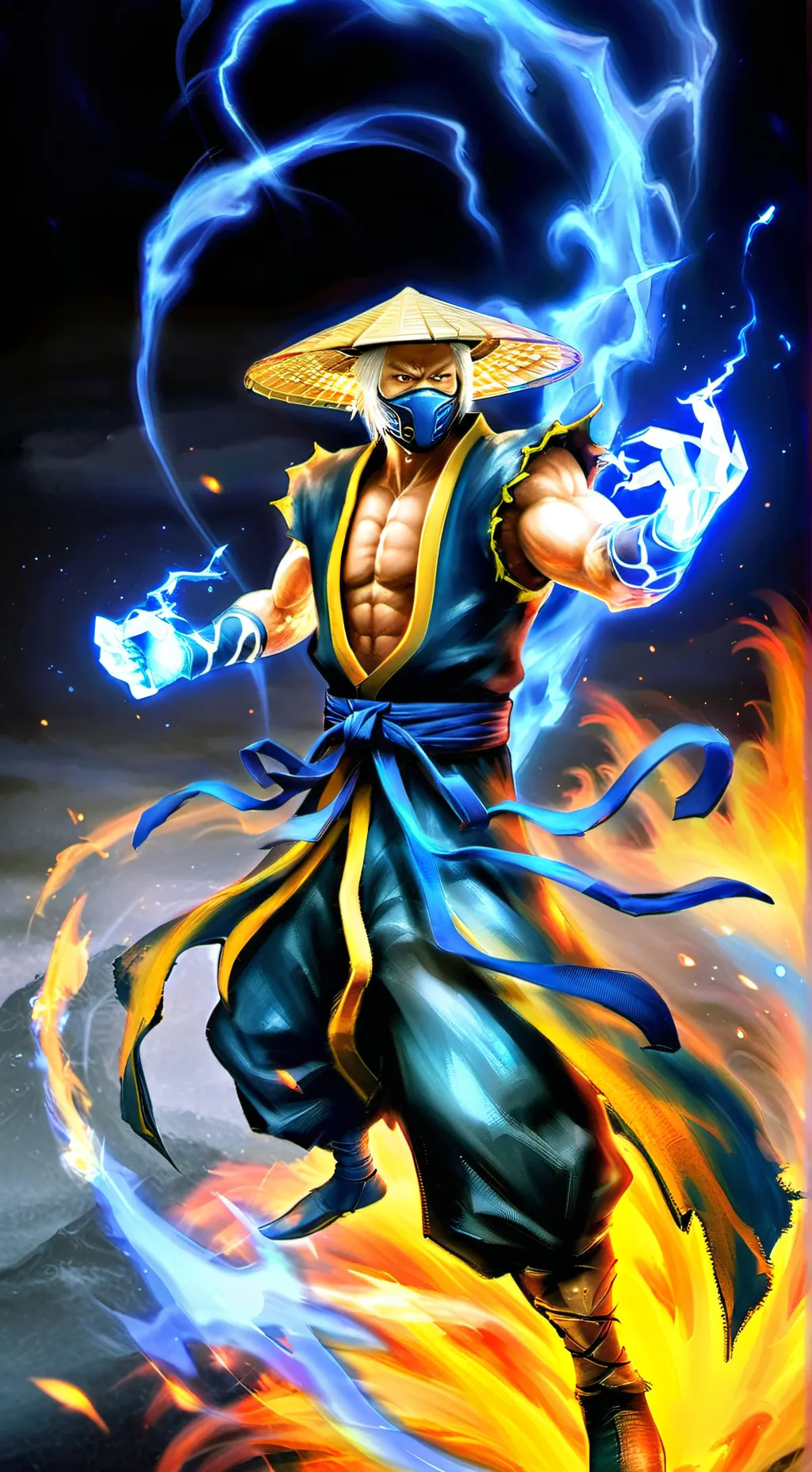 ai character: Raiden background