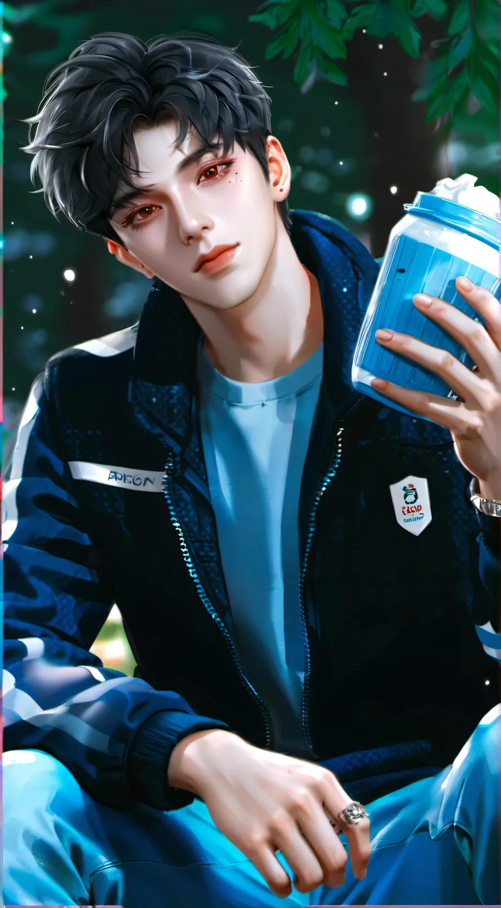 ai character: Zack background