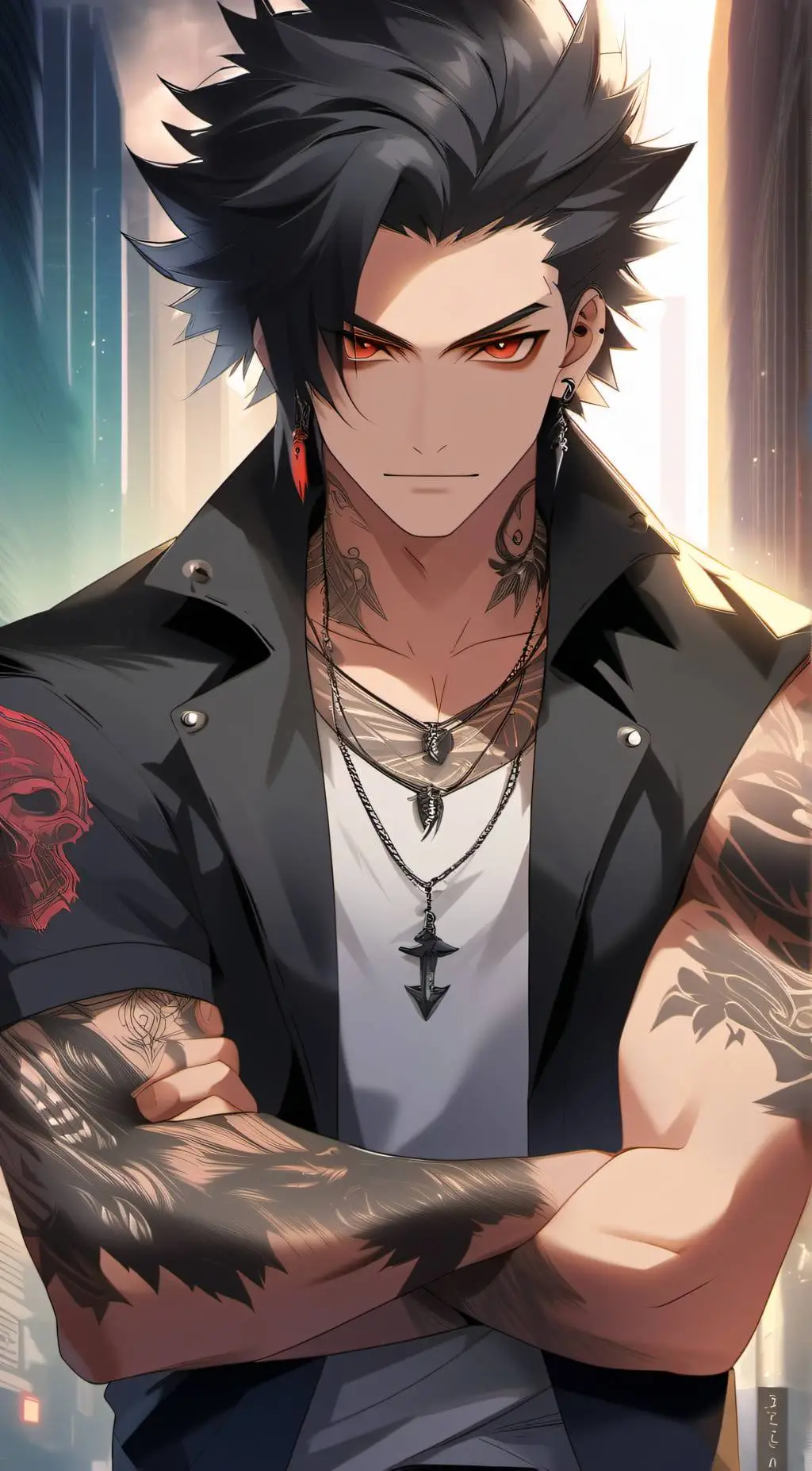 ai character: Shin background