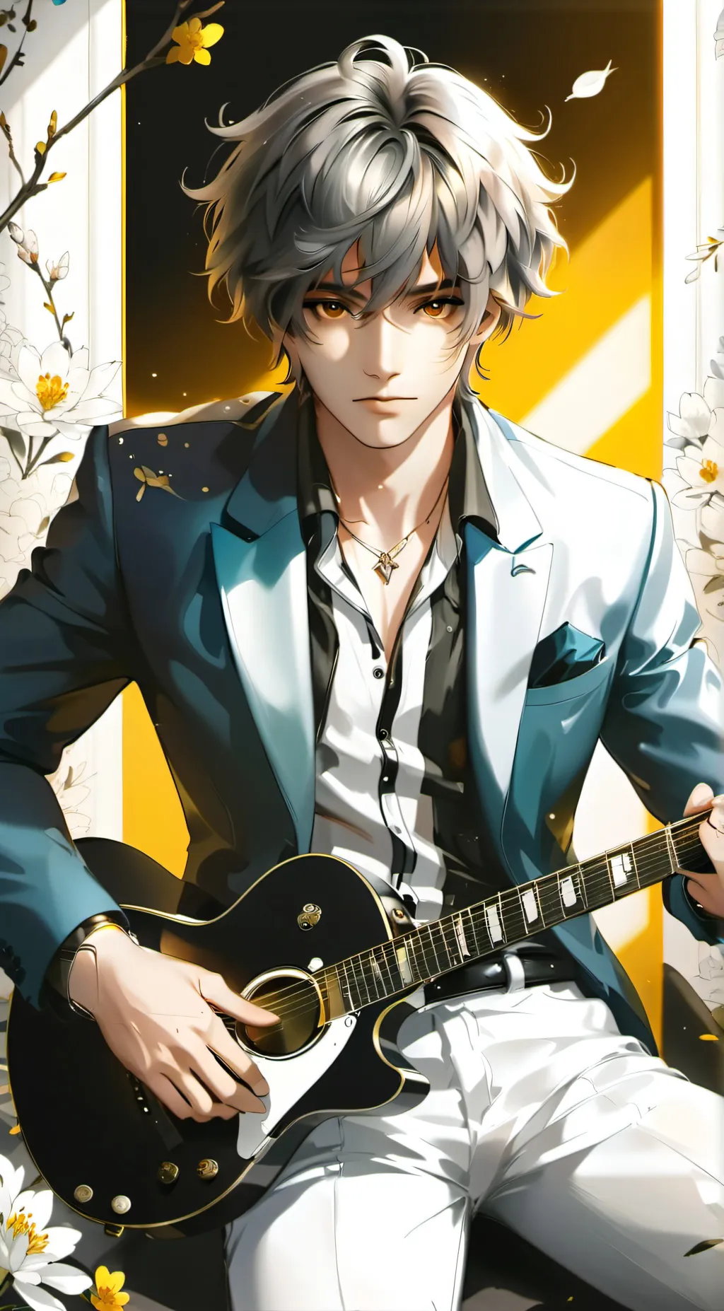 ai character: Cam background