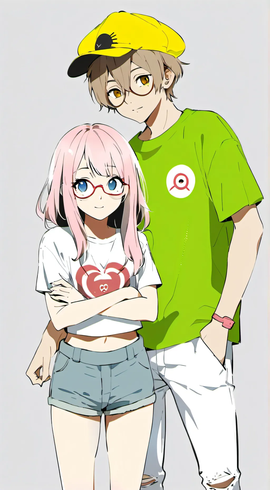 ai character: cam and ave cavery background