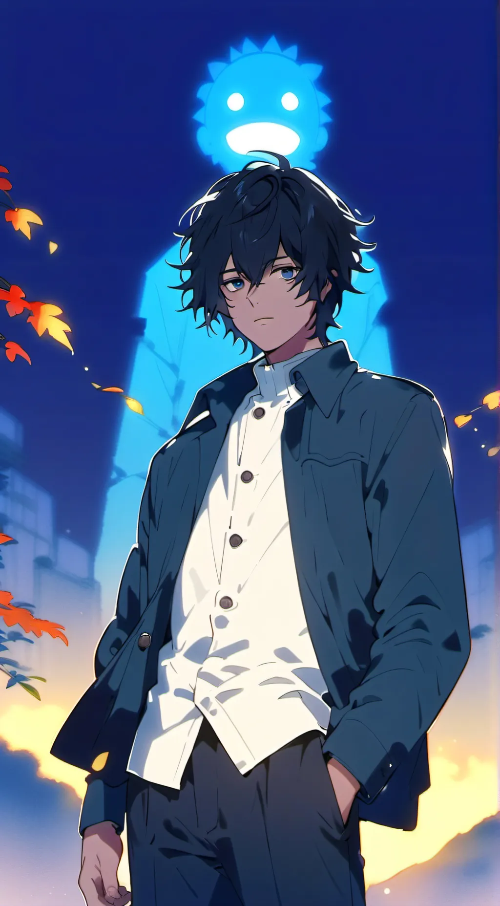 ai character: Giyuu Tomioka background