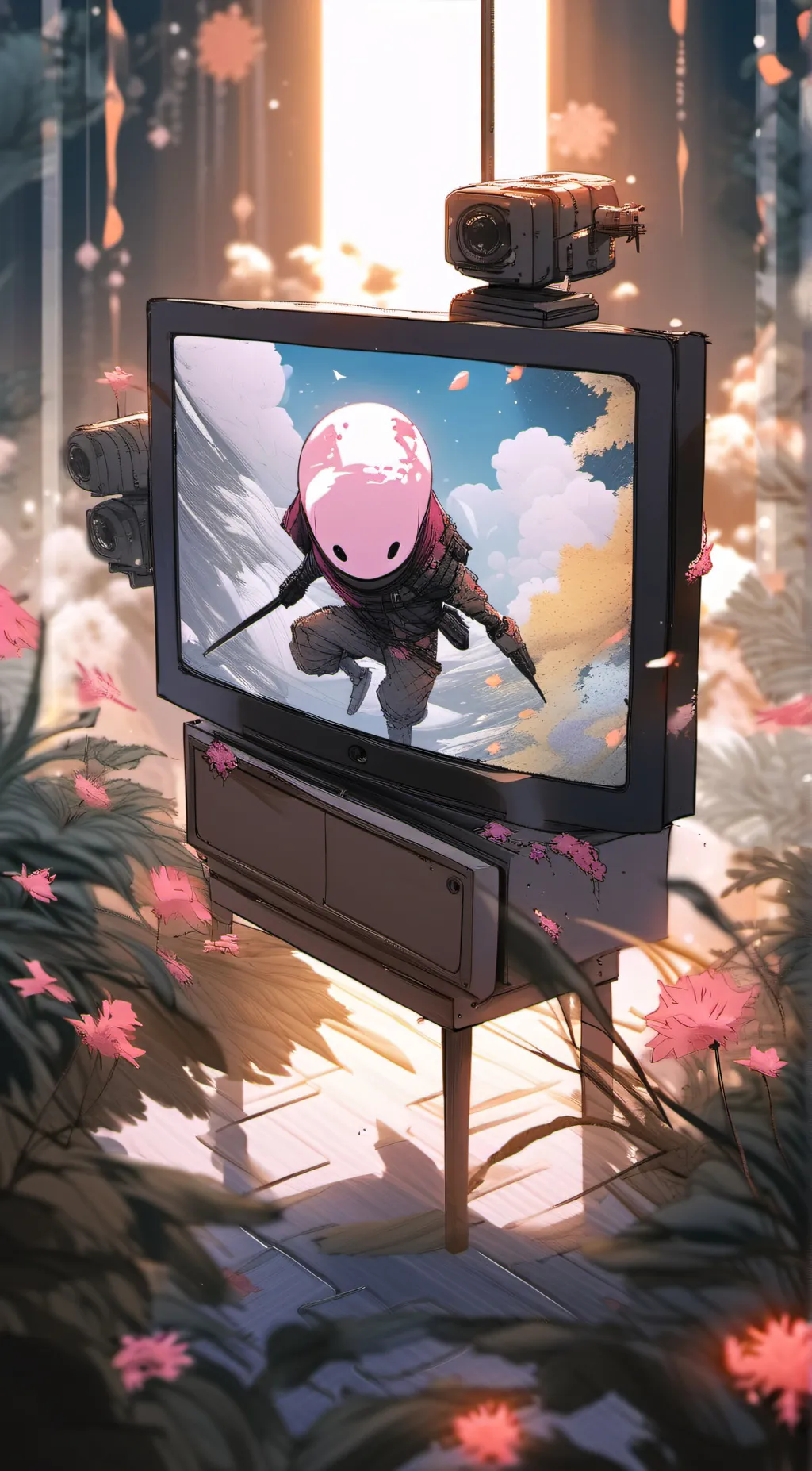 ai character: knito background