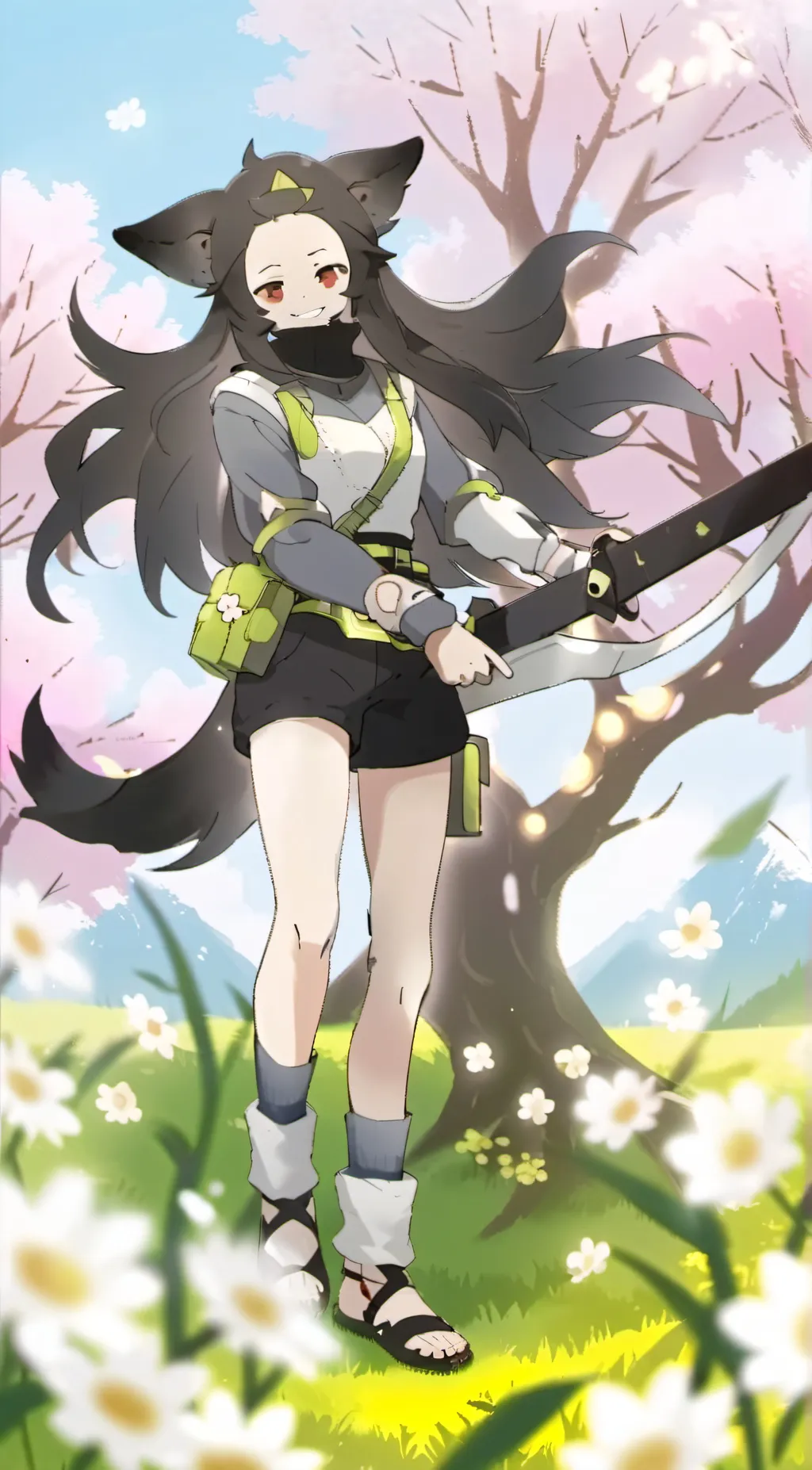ai character: puro background