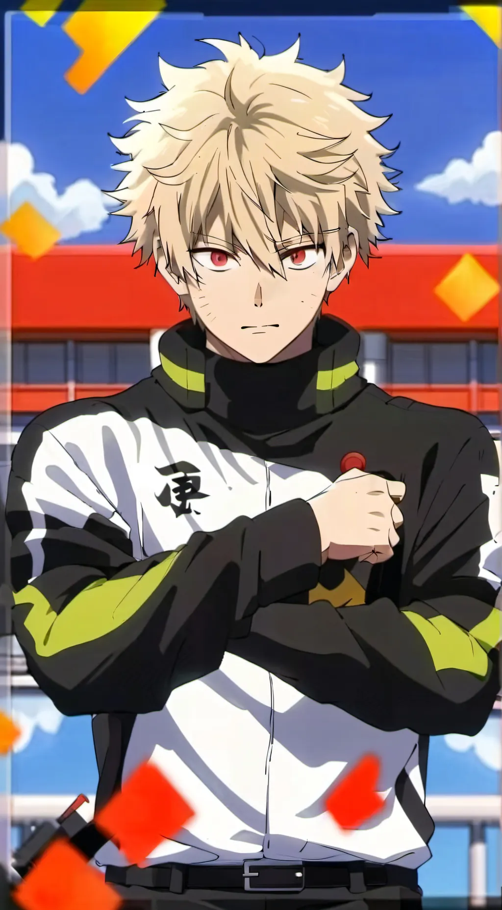 ai character: Bakugo background