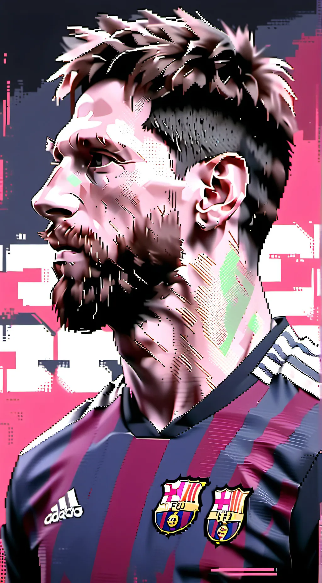 ai character: Lionel Messi background