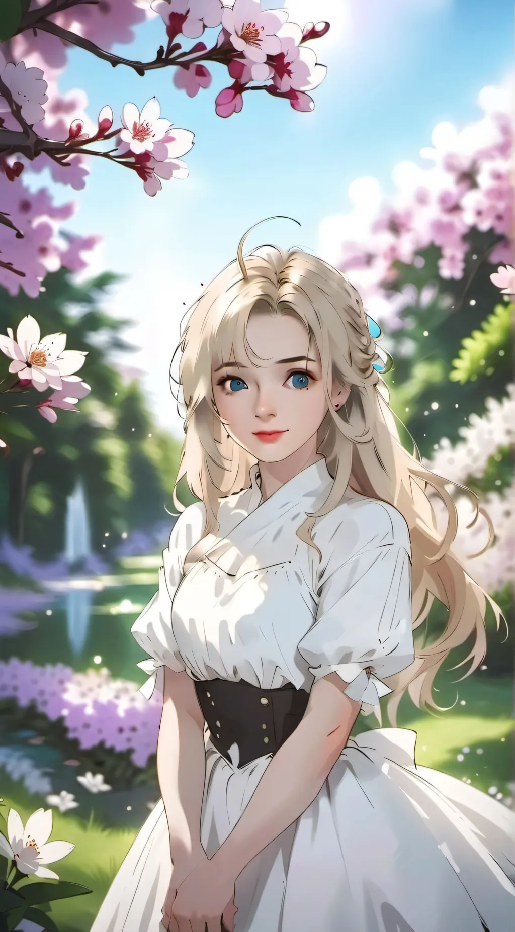 ai character: aponial  background