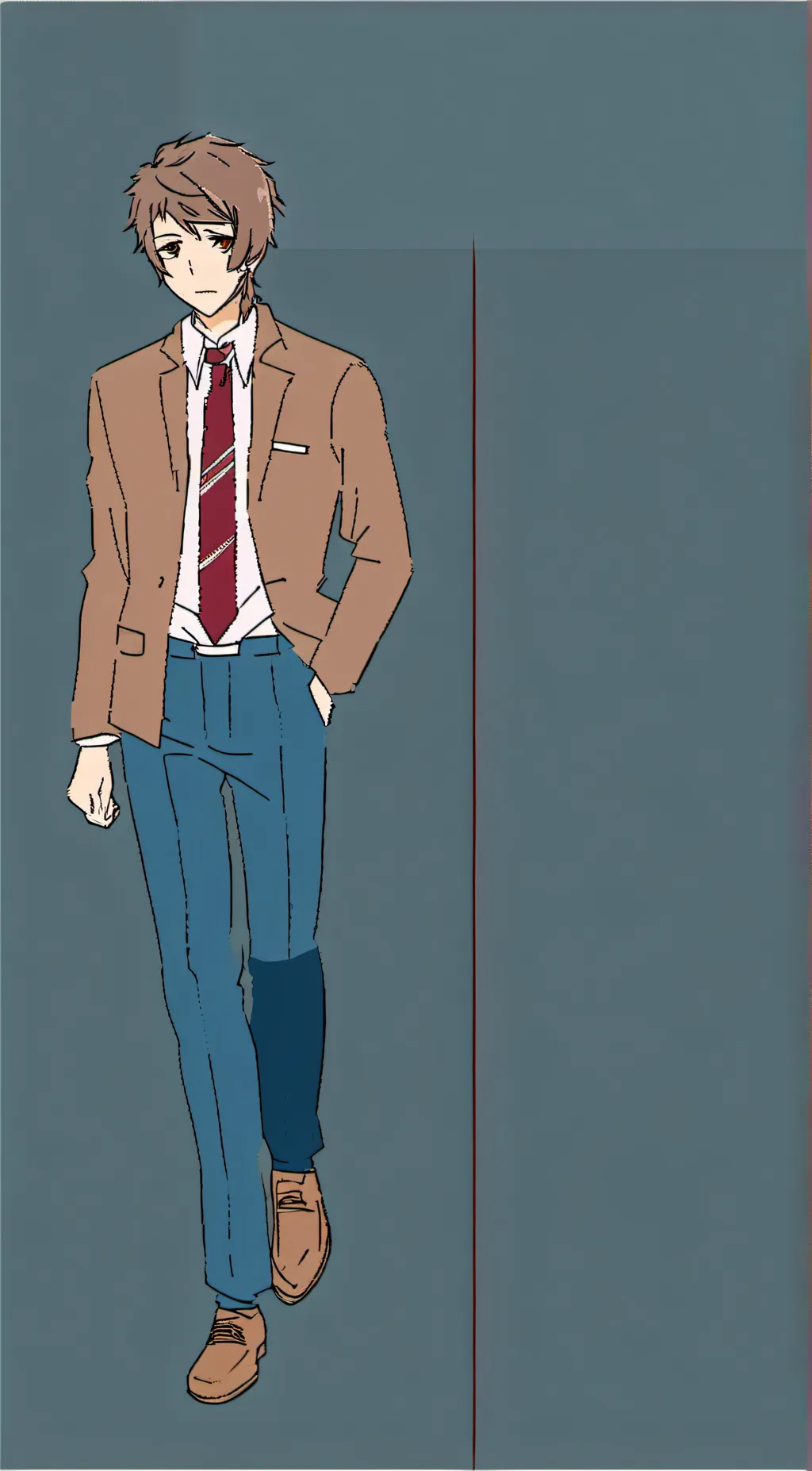 ai character: Sakuta Azusagawa background
