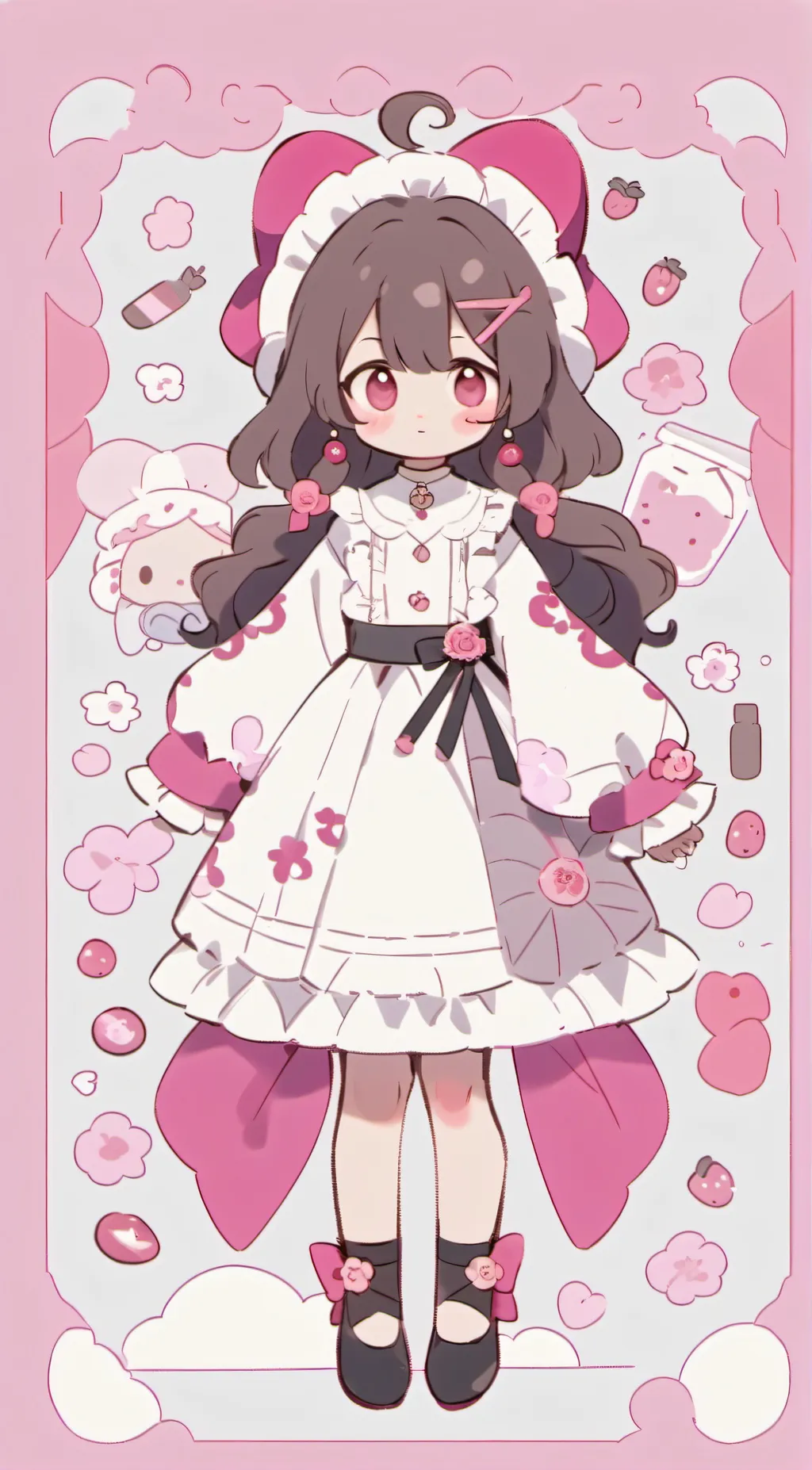 ai character: Akari  background