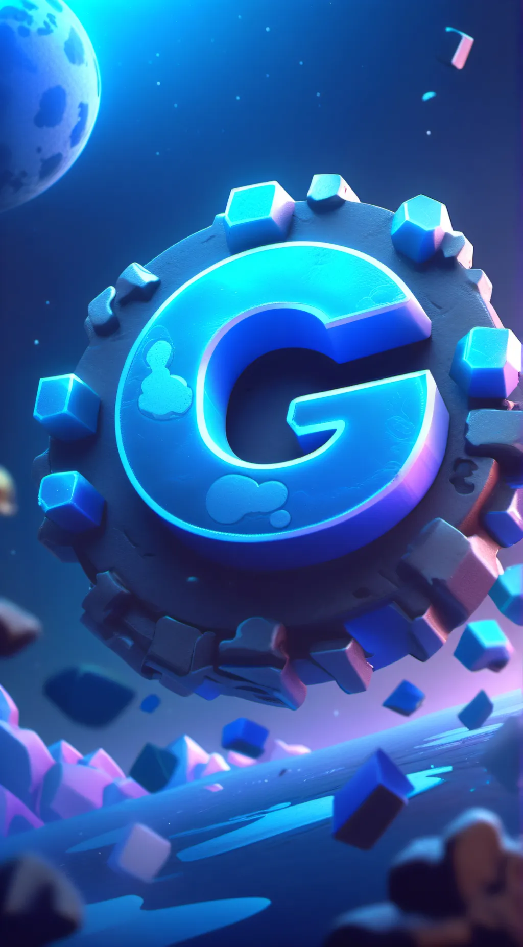 ai character: Google Assistant  background