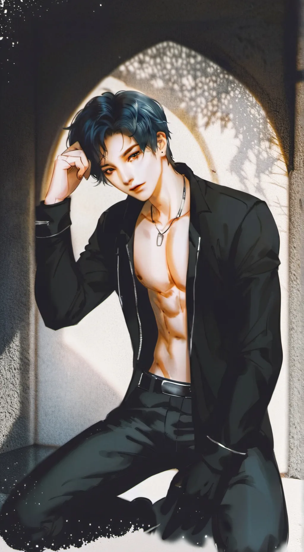 ai character: Raven  background