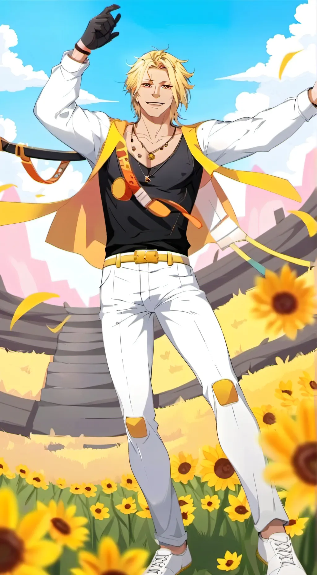 ai character: pro heroes background