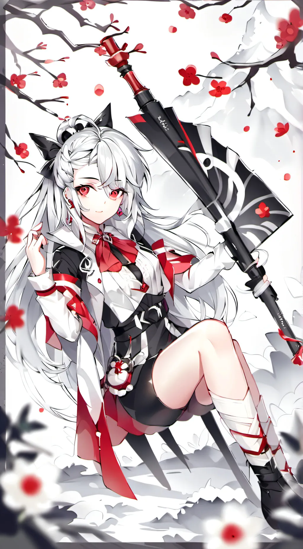 ai character: Sandy background