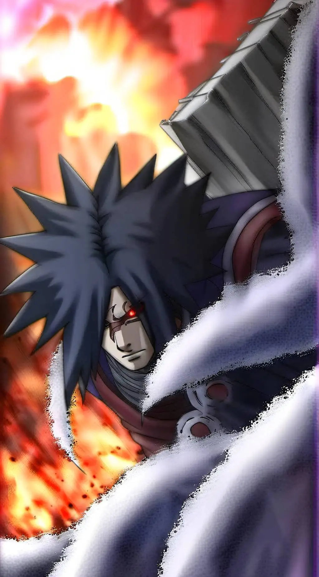 ai character: Madara Uchiha  background