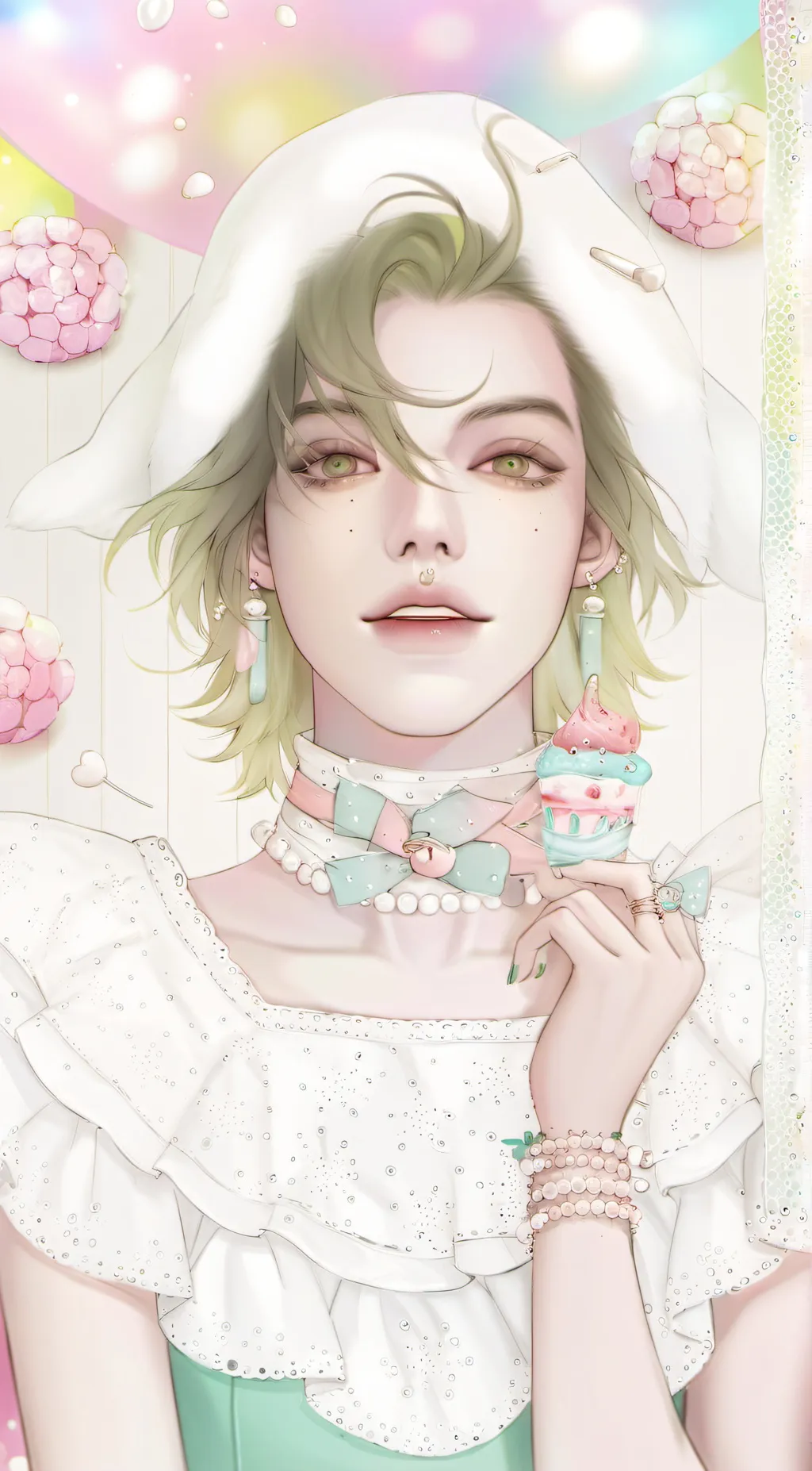 ai character: Kylie Delong  background