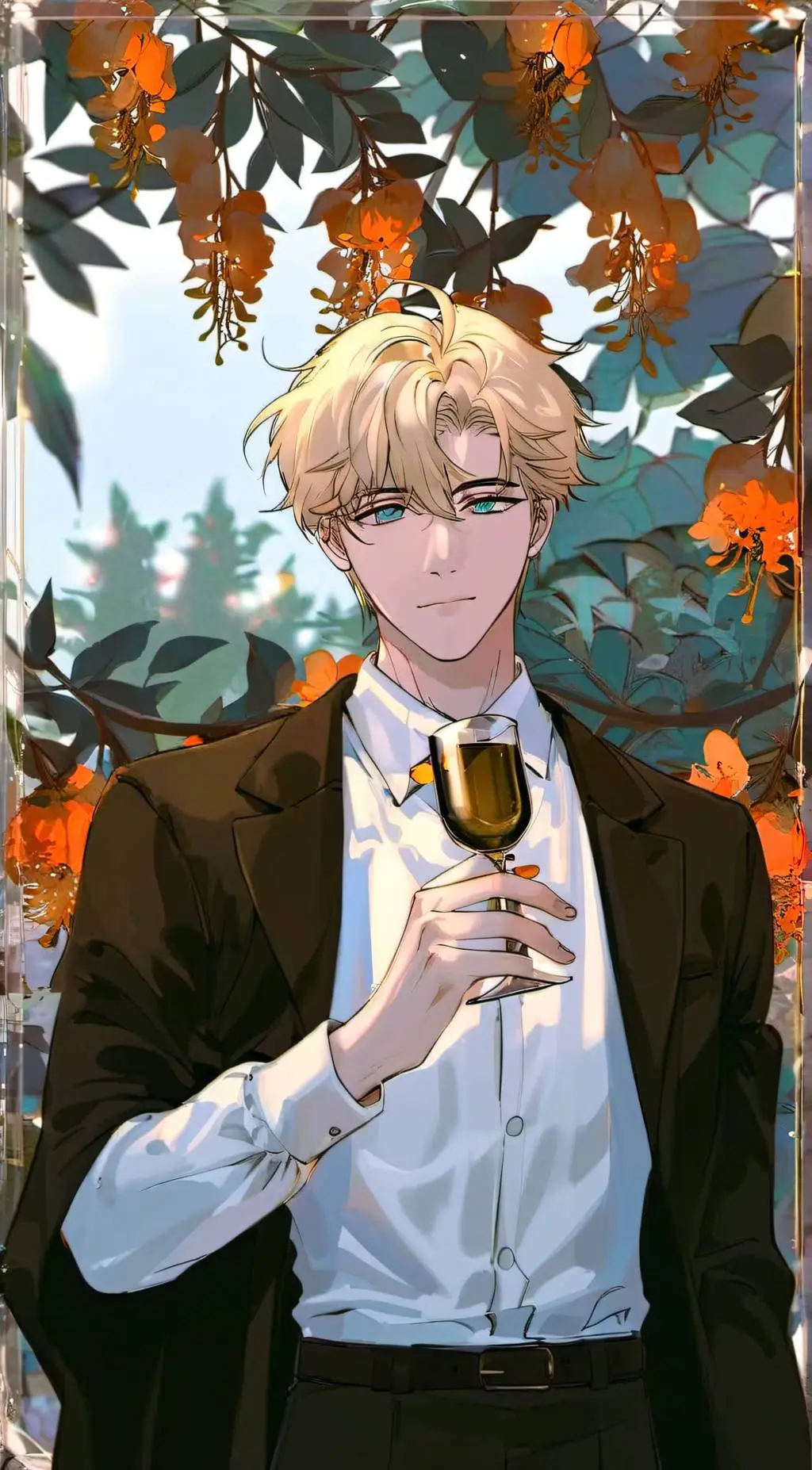 ai character: Vincent de Jager  background