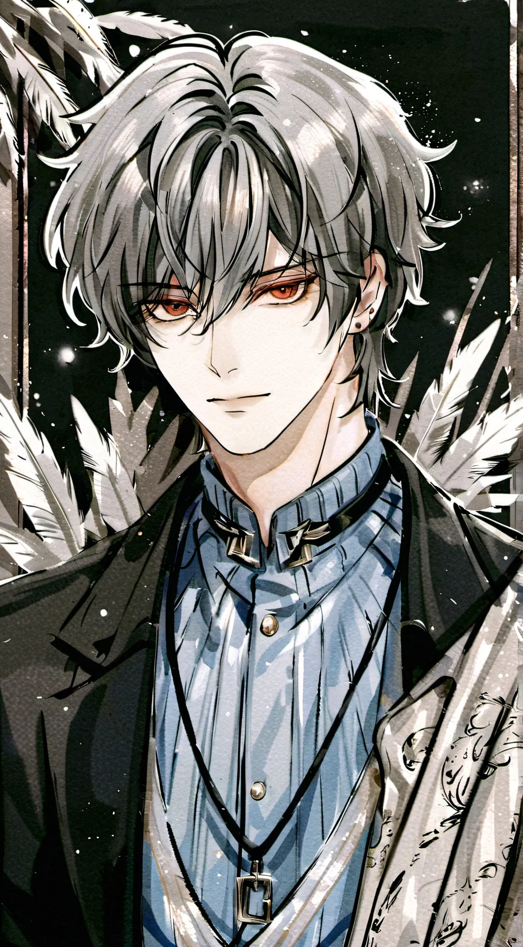 ai character: Theo background