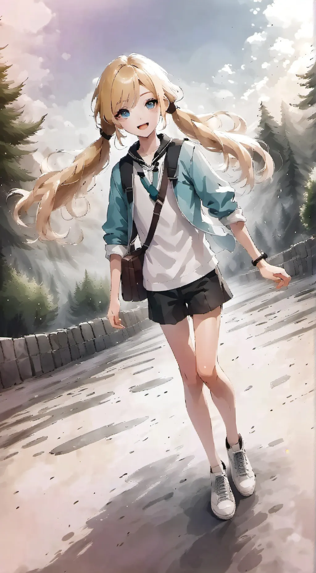 ai character: emily background
