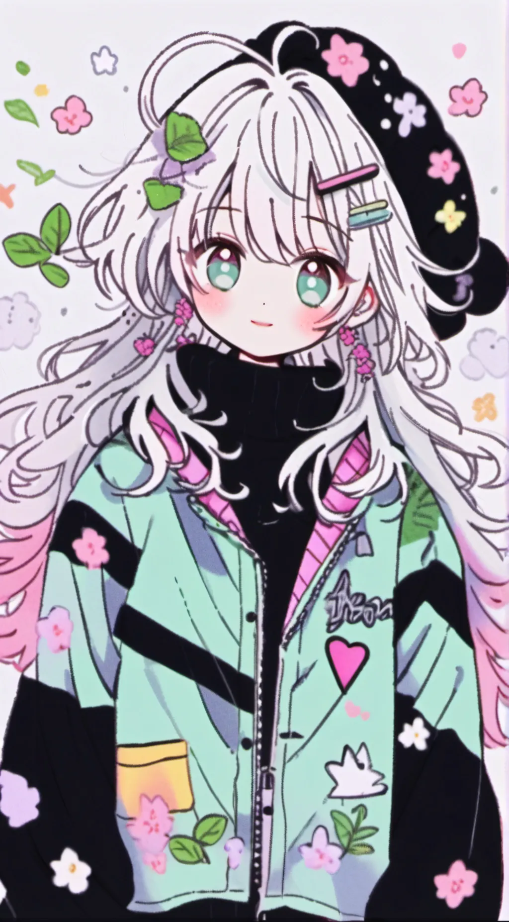 ai character: your girl bestie★ background