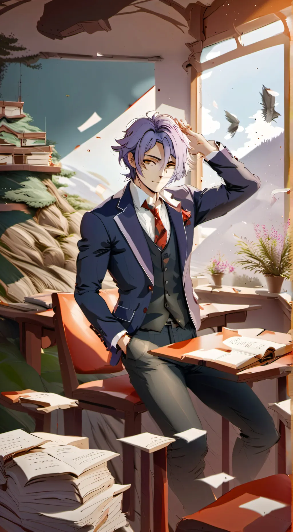 ai character: Alex background