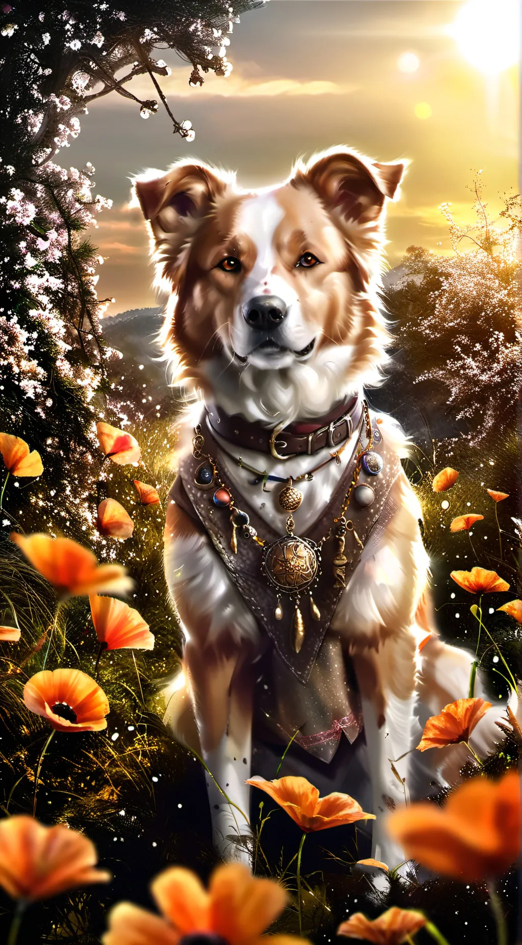 ai character: dogday  background