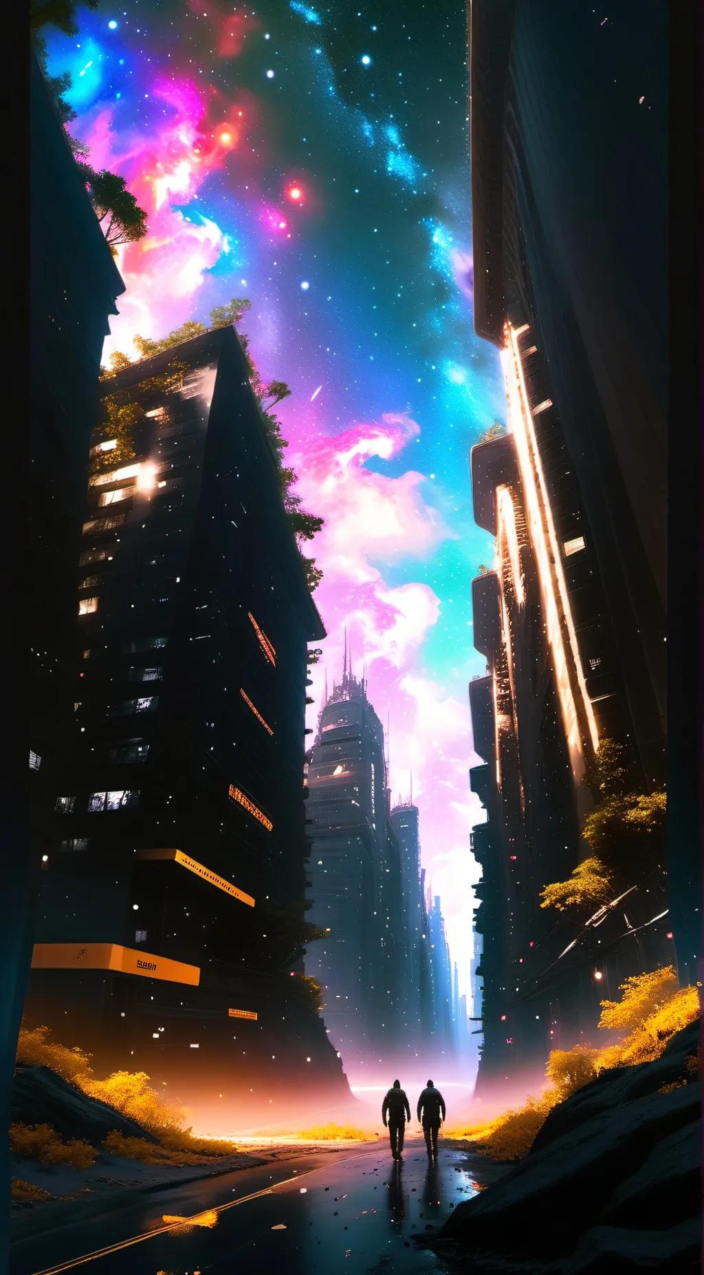 ai character: Love in the air background