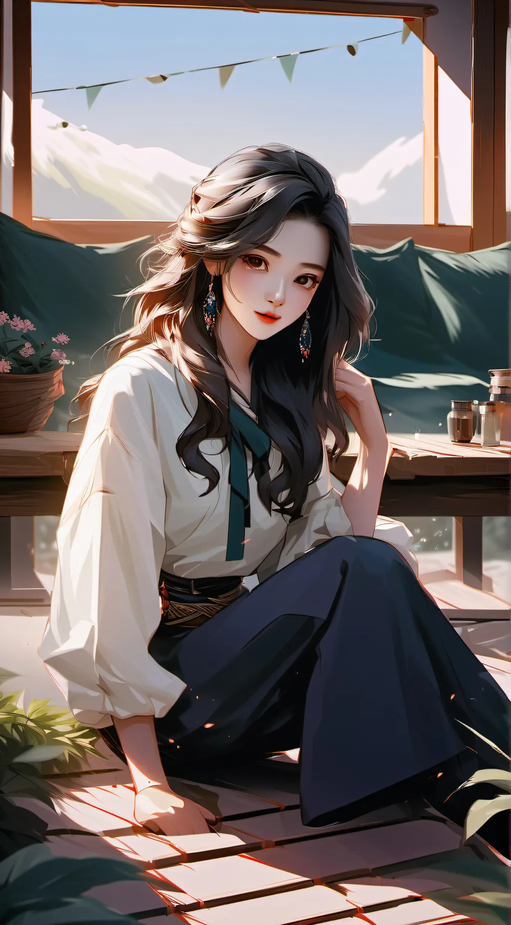 ai character: Taylor  background